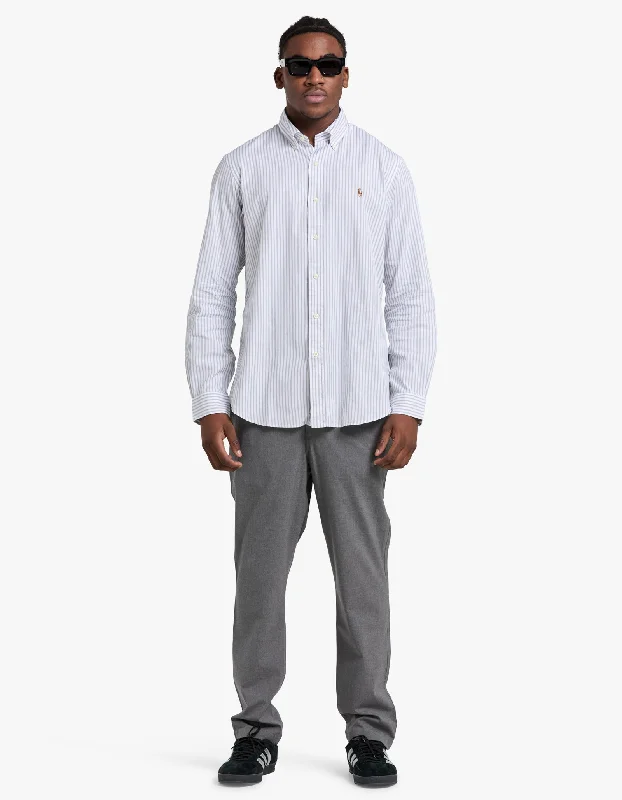 Warm Men's Fleece-Lined PantsPrepster V2 Flat Front Pant - Medium Flannel Grey Heather