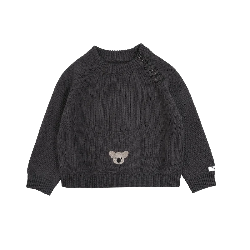 Loeke Sweater | Koala | Blue Marine
