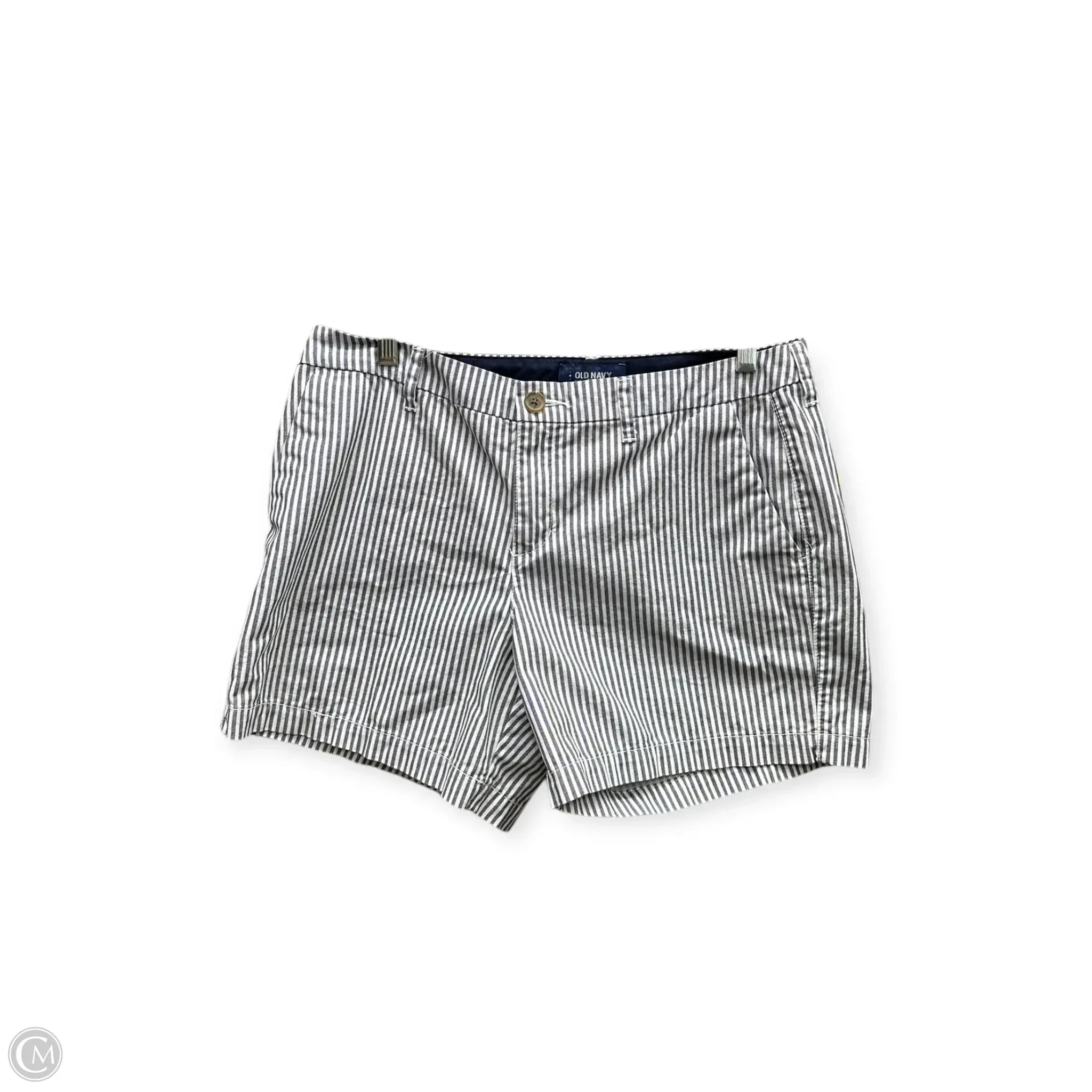 Casual Men's ChinosShorts By Old Navy In Striped Pattern, Size: 8