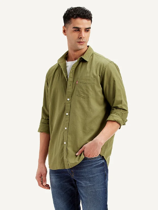 Men's Regular-Fit Shirts for a Classic FitMen's Solid Regular Fit Shirt