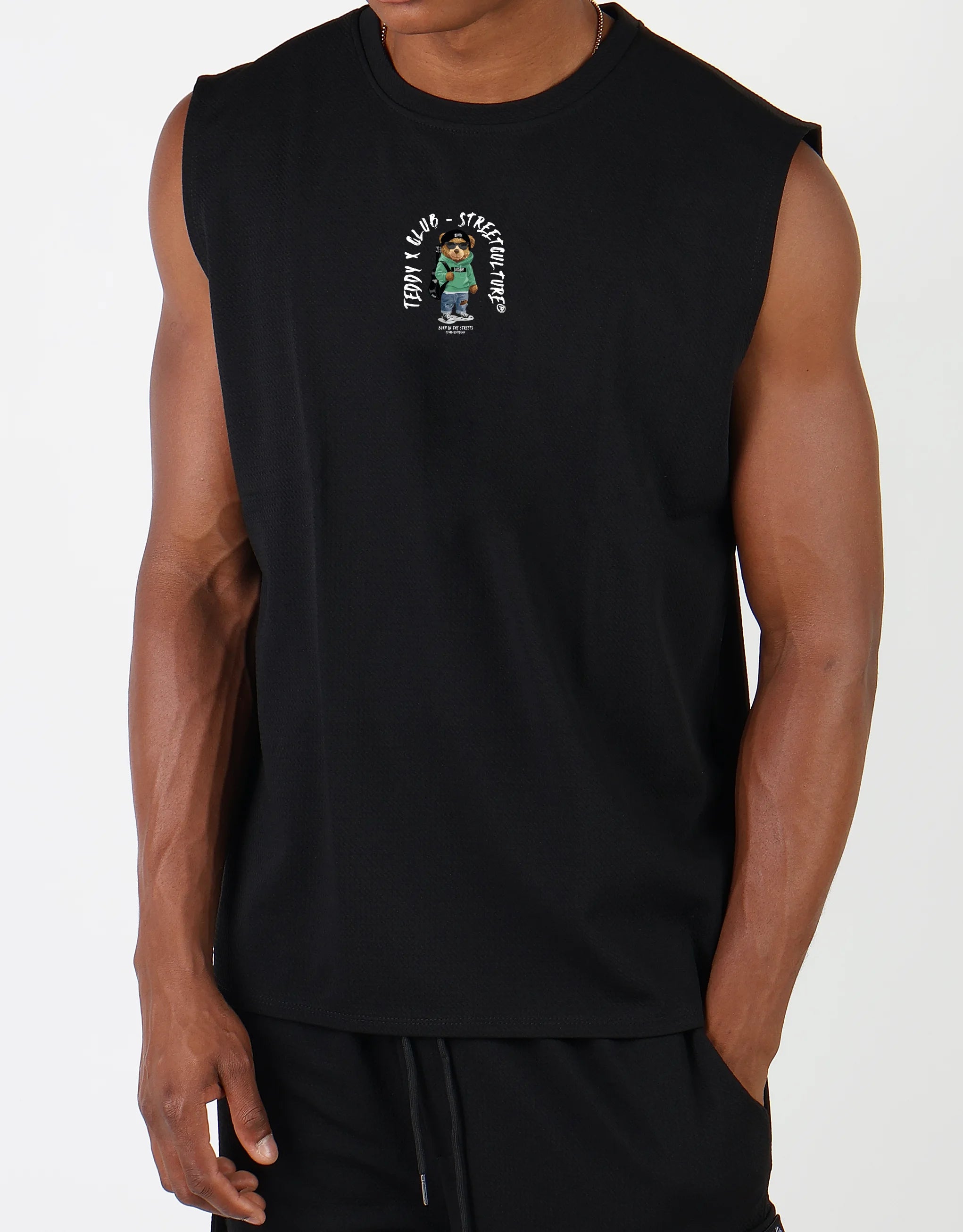 Men's Shirts with Button-Down PocketsVest Tee