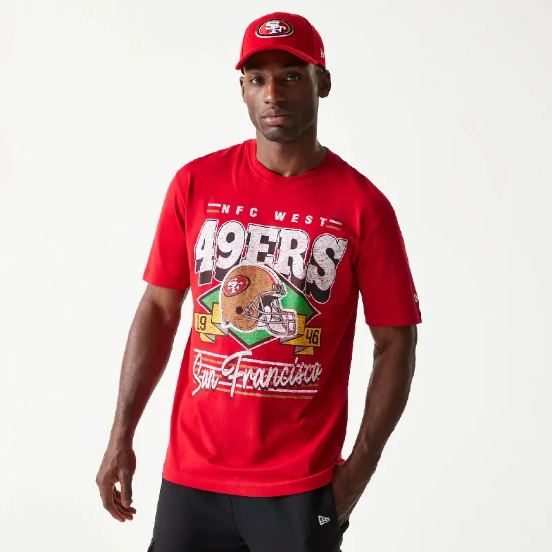 Men's Shirts with Moisture-Wicking FabricSan Francisco 49Ers Sport Classic Red T-Shirt
