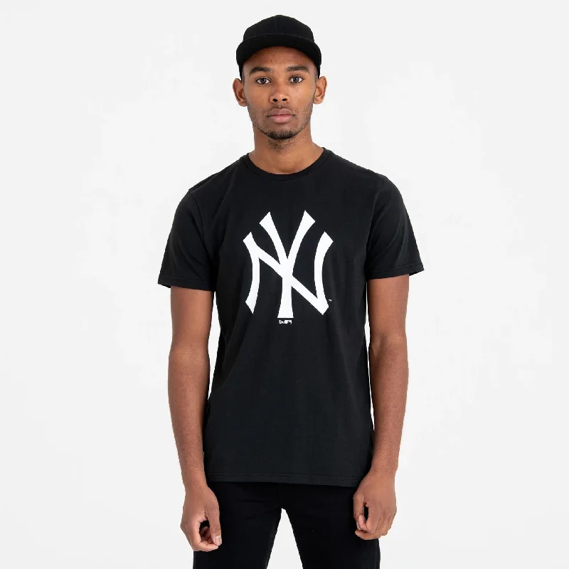 Lightweight Men's Linen ShirtsNew York Yankees MLB Regular Black T-Shirt