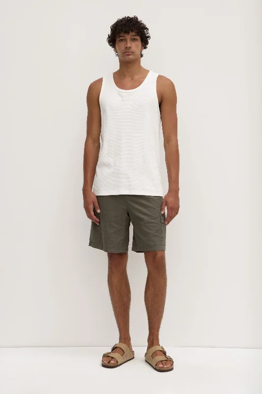 Men's Pants with Appliqué DetailsCreston Cargo Short