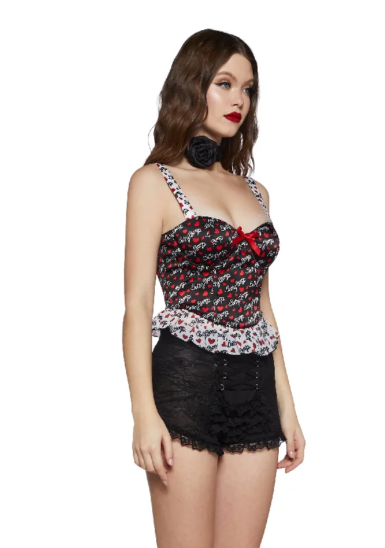 Bow-tique Bliss Corset Top