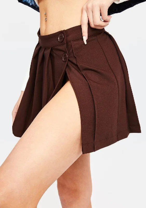 Cocoa Playing The Field Pleated Skirt