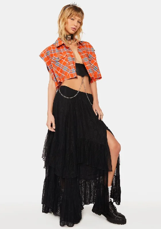 Cool Persuasion Midi Skirt