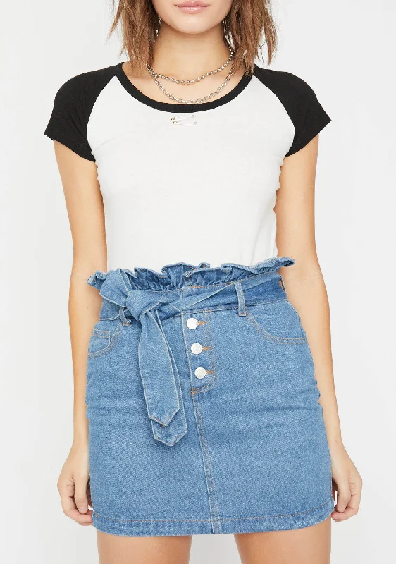 Guilty Chic Denim Skirt