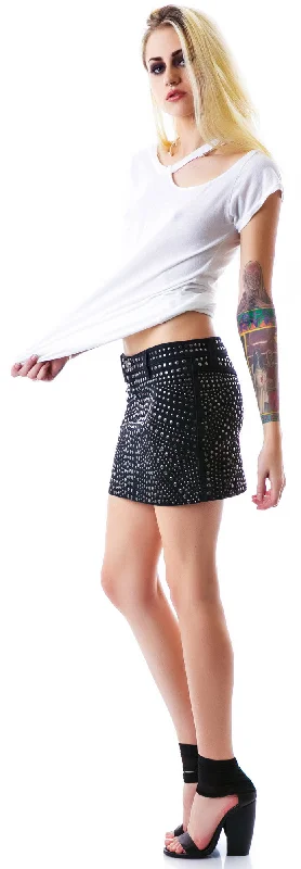 Stone Cold Mini Skirt