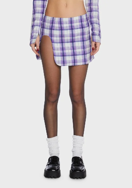 Wilson Plaid Mini Skirt