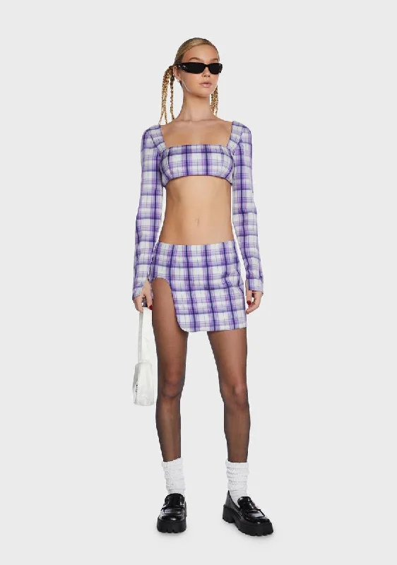 Wilson Plaid Mini Skirt