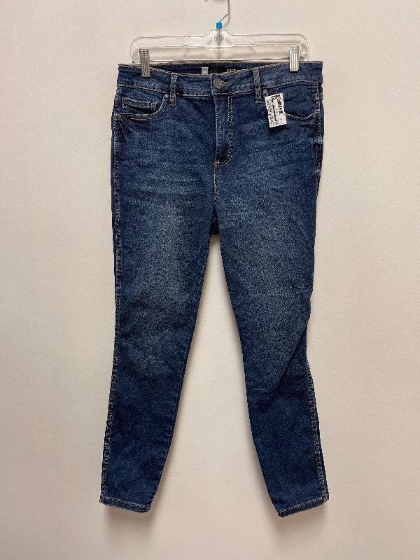 Blue Denim Jeans Skinny Kut, Size 8