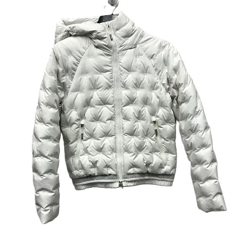 Coat Puffer & Quilted By The North Face In White, Size: M