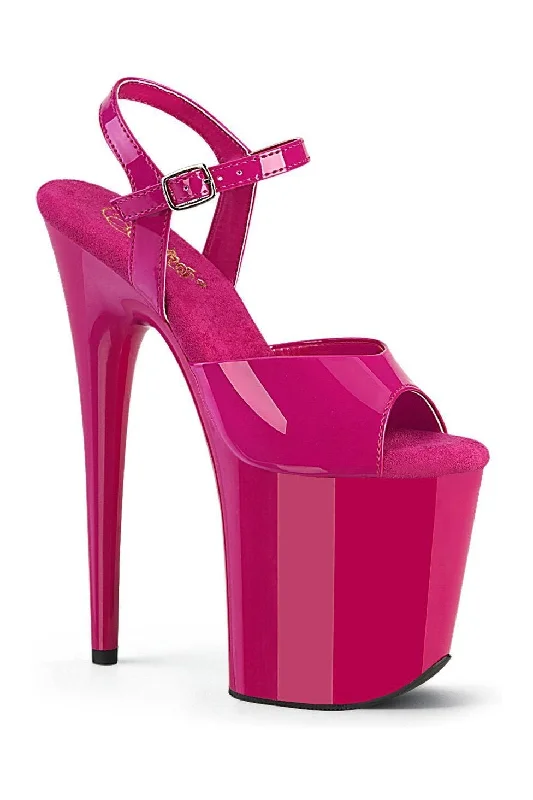 FLAMINGO-809 Sandal | Fuchsia Patent