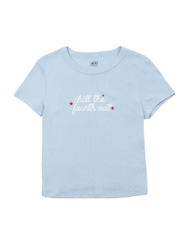 Chill the Fourth Out S/S Baby Tee