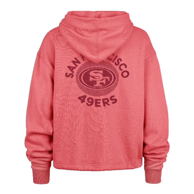 SAN FRANCISCO 49ERS LUMINANCE DOT '47 VENICE HOOD WOMENS