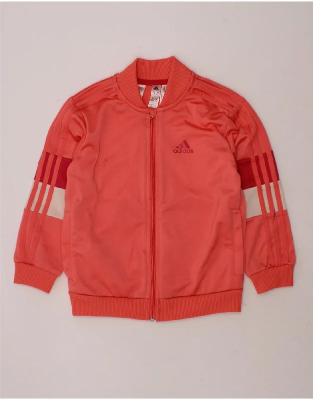 Men's Coats for City WearADIDAS Girls Tracksuit Top Jacket 3-4 Years Orange Colourblock Polyester Men's Coats for City WearADIDAS Girls Tracksuit Top Jacket 3-4 Years Orange Colourblock Polyester