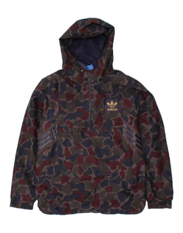 Men's Coats for SnowshoeingADIDAS Mens Hooded Rain Jacket UK 36 Small Multicoloured Camouflage Men's Coats for SnowshoeingADIDAS Mens Hooded Rain Jacket UK 36 Small Multicoloured Camouflage