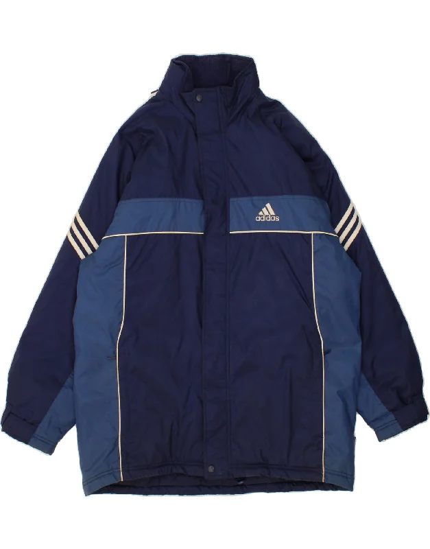 Men's Coats for Casual WearADIDAS Mens Hooded Windbreaker Jacket UK 44/46 Large Blue Colourblock Men's Coats for Casual WearADIDAS Mens Hooded Windbreaker Jacket UK 44/46 Large Blue Colourblock