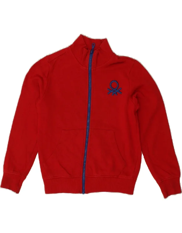 Men's Coats with Quilted LiningBENETTON Boys Tracksuit Top Jacket 7-8 Years Medium Red Cotton Men's Coats with Quilted LiningBENETTON Boys Tracksuit Top Jacket 7-8 Years Medium Red Cotton