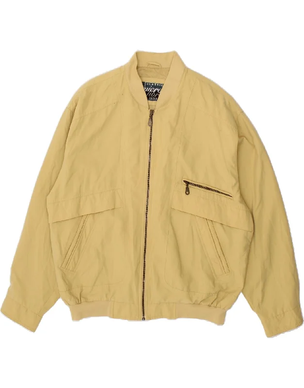 Men's Coats for Formal EventsCANDA Mens Classic Bomber Jacket IT 52 XL Beige