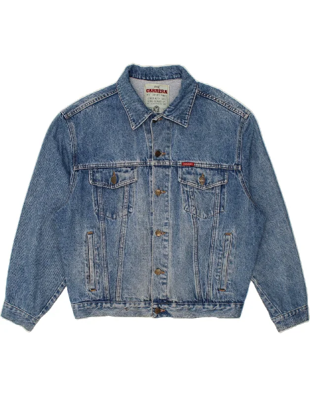 Essential Men's Puffer JacketsCARRERA Mens Denim Jacket UK 38 Medium Blue Cotton