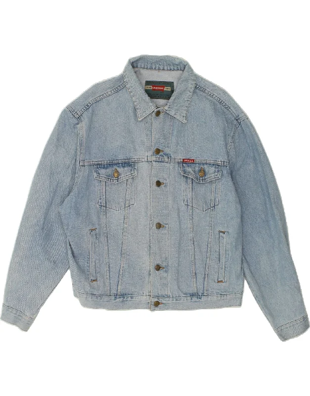 Men's Coats for Big and TallCARRERA Mens Denim Jacket UK 40 Large Blue Cotton