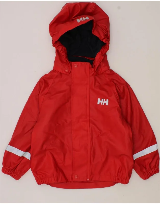 Men's Coats for Cold WeatherHELLY HANSEN Baby Boys Hooded Rain Jacket 18-24 Months Red Polyurethane Men's Coats for Cold WeatherHELLY HANSEN Baby Boys Hooded Rain Jacket 18-24 Months Red Polyurethane