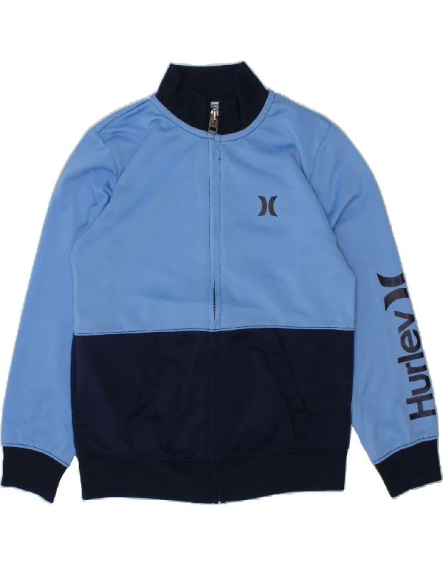 Men's Coats for Every BudgetHURLEY Boys Graphic Tracksuit Top Jacket 6-7 Years Blue Colourblock Men's Coats for Every BudgetHURLEY Boys Graphic Tracksuit Top Jacket 6-7 Years Blue Colourblock