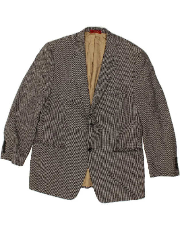 Waterproof Men's ParkasIZOD Mens Slim 2 Button Blazer Jacket EU 44 2XL Grey Houndstooth Polyester Waterproof Men's ParkasIZOD Mens Slim 2 Button Blazer Jacket EU 44 2XL Grey Houndstooth Polyester