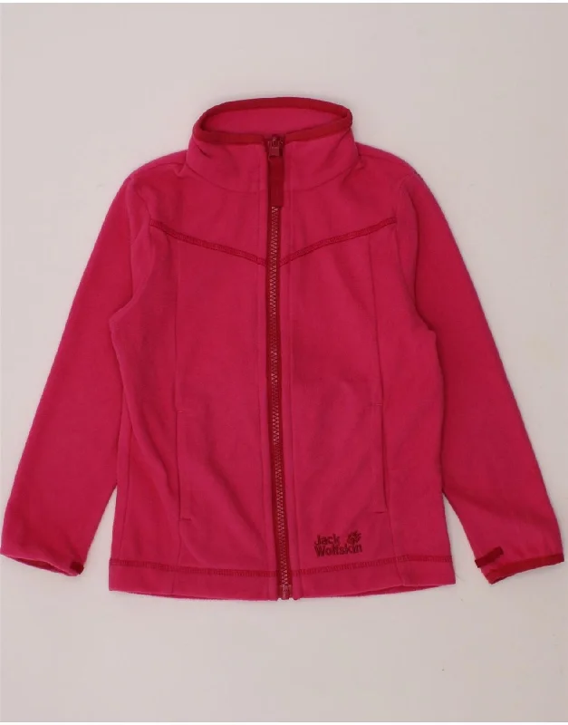 Men's Coats for Snowy WeatherJACK WOLFSKIN Girls Fleece Jacket 3-4 Years Pink Polyester Men's Coats for Snowy WeatherJACK WOLFSKIN Girls Fleece Jacket 3-4 Years Pink Polyester