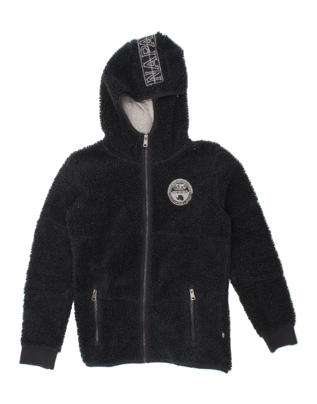 Men's Coats with Convertible CollarsNAPAPIJRI Boys Graphic Hooded Fleece Jacket 13-14 Years Navy Blue Men's Coats with Convertible CollarsNAPAPIJRI Boys Graphic Hooded Fleece Jacket 13-14 Years Navy Blue