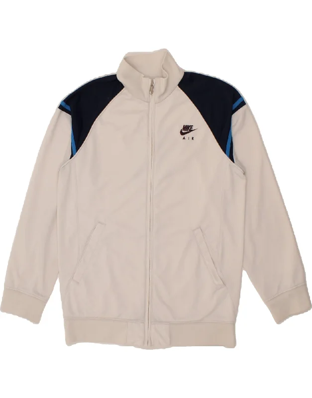 Men's Coats with VentilationNIKE Boys Graphic Tracksuit Top Jacket 13-14 Years XL White Colourblock Men's Coats with VentilationNIKE Boys Graphic Tracksuit Top Jacket 13-14 Years XL White Colourblock