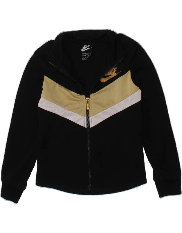 Men's Coats with ZippersNIKE Boys Tracksuit Top Jacket 5-6 Years Medium Black Colourblock Men's Coats with ZippersNIKE Boys Tracksuit Top Jacket 5-6 Years Medium Black Colourblock