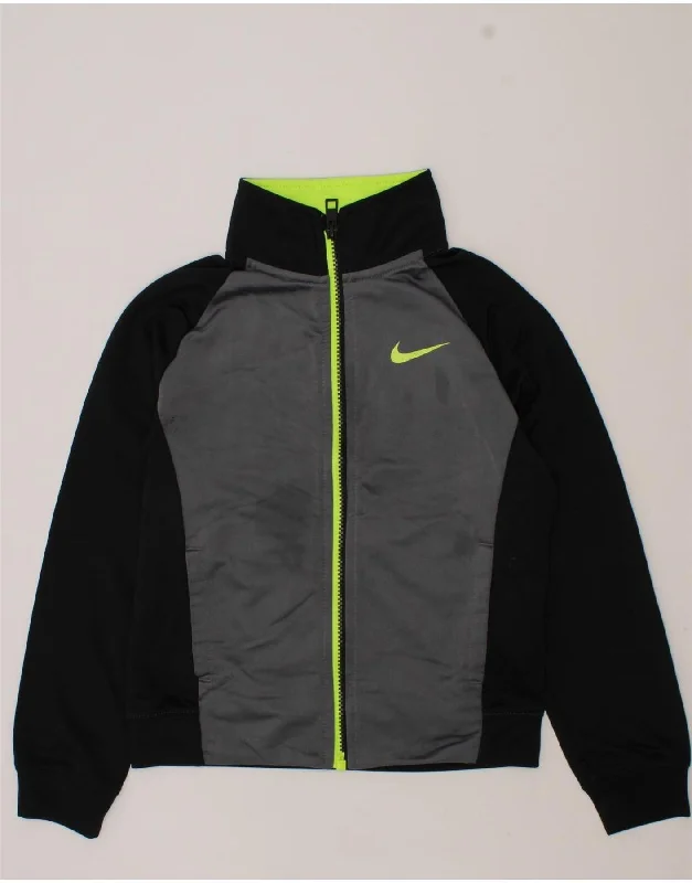 Men's Coats with Vintage StyleNIKE Boys Tracksuit Top Jacket 6-7 Years Large Grey Colourblock Polyester Men's Coats with Vintage StyleNIKE Boys Tracksuit Top Jacket 6-7 Years Large Grey Colourblock Polyester