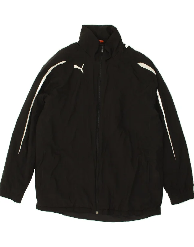 Modern Men's Field JacketsPUMA Mens Windbreaker Jacket UK 42 XL Black
