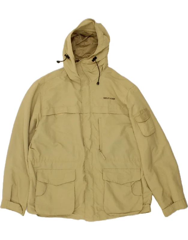 Men's Coats with Breathable FabricREPLAY AND SONS Boys Loose Fit Hooded Rain Jacket 15-16 Years Beige Nylon Men's Coats with Breathable FabricREPLAY AND SONS Boys Loose Fit Hooded Rain Jacket 15-16 Years Beige Nylon