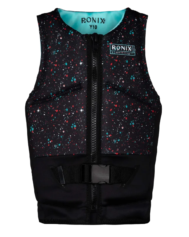 Lightweight Men's WindbreakersRonix Prom Queen L50s Teen Jacket - Black/Mint/Coral - 2023 Lightweight Men's WindbreakersRonix Prom Queen L50s Teen Jacket - Black/Mint/Coral - 2023