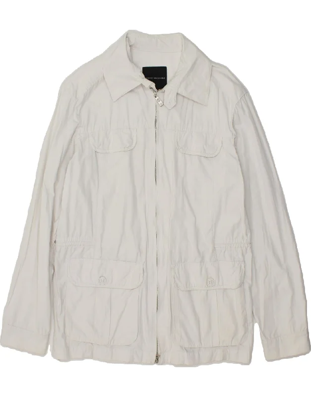 Men's Coats for SnowboardingSERGIO TACCHINI Mens Utility Jacket UK 40 Large White Cotton Men's Coats for SnowboardingSERGIO TACCHINI Mens Utility Jacket UK 40 Large White Cotton