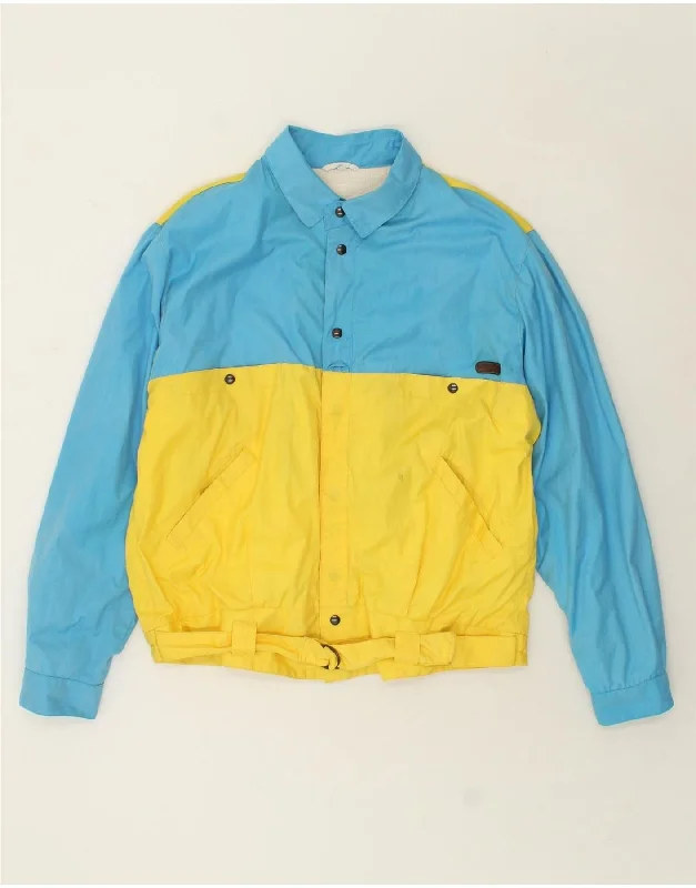 Essential Men's Puffer JacketsSPORTMAN Mens Bomber Jacket IT 52 XL Blue Colourblock