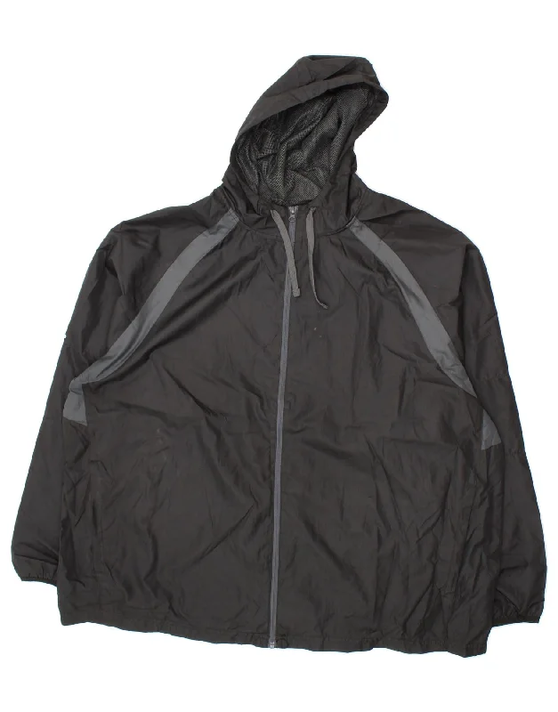 Men's Coats for Every OccasionSTARTER Mens Hooded Rain Jacket UK 46 3XL Black Colourblock Polyester Men's Coats for Every OccasionSTARTER Mens Hooded Rain Jacket UK 46 3XL Black Colourblock Polyester