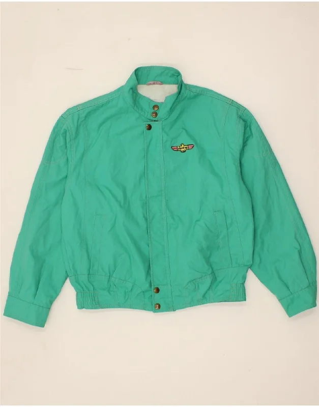 Men's Coats with Breathable FabricSTRATOS Boys Bomber Jacket 13-14 Years Green Polyester Men's Coats with Breathable FabricSTRATOS Boys Bomber Jacket 13-14 Years Green Polyester