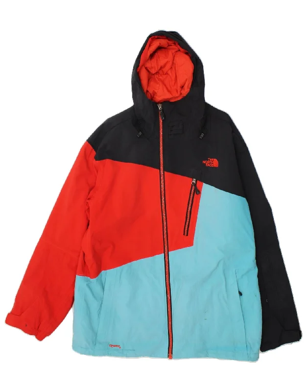 Men's Coats with LiningTHE NORTH FACE Mens Hooded Rain Jacket UK 40 Large Multicoloured Men's Coats with LiningTHE NORTH FACE Mens Hooded Rain Jacket UK 40 Large Multicoloured