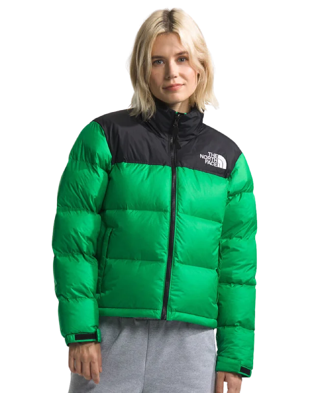 Fashionable Men's Denim JacketsThe North Face Women's 1996 Retro Nuptse Jacket - Optic Emerald Fashionable Men's Denim JacketsThe North Face Women's 1996 Retro Nuptse Jacket - Optic Emerald