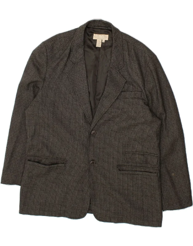 Men's Coats for Snowy WeatherTHE TERRITORY AHEAD Mens 2 Button Blazer Jacket EU 46 3XL Green Check Wool Men's Coats for Snowy WeatherTHE TERRITORY AHEAD Mens 2 Button Blazer Jacket EU 46 3XL Green Check Wool