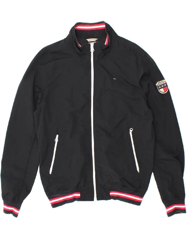 Affordable Men's Winter CoatsTOMMY HILFIGER Mens Bomber Jacket UK 40 Large Black
